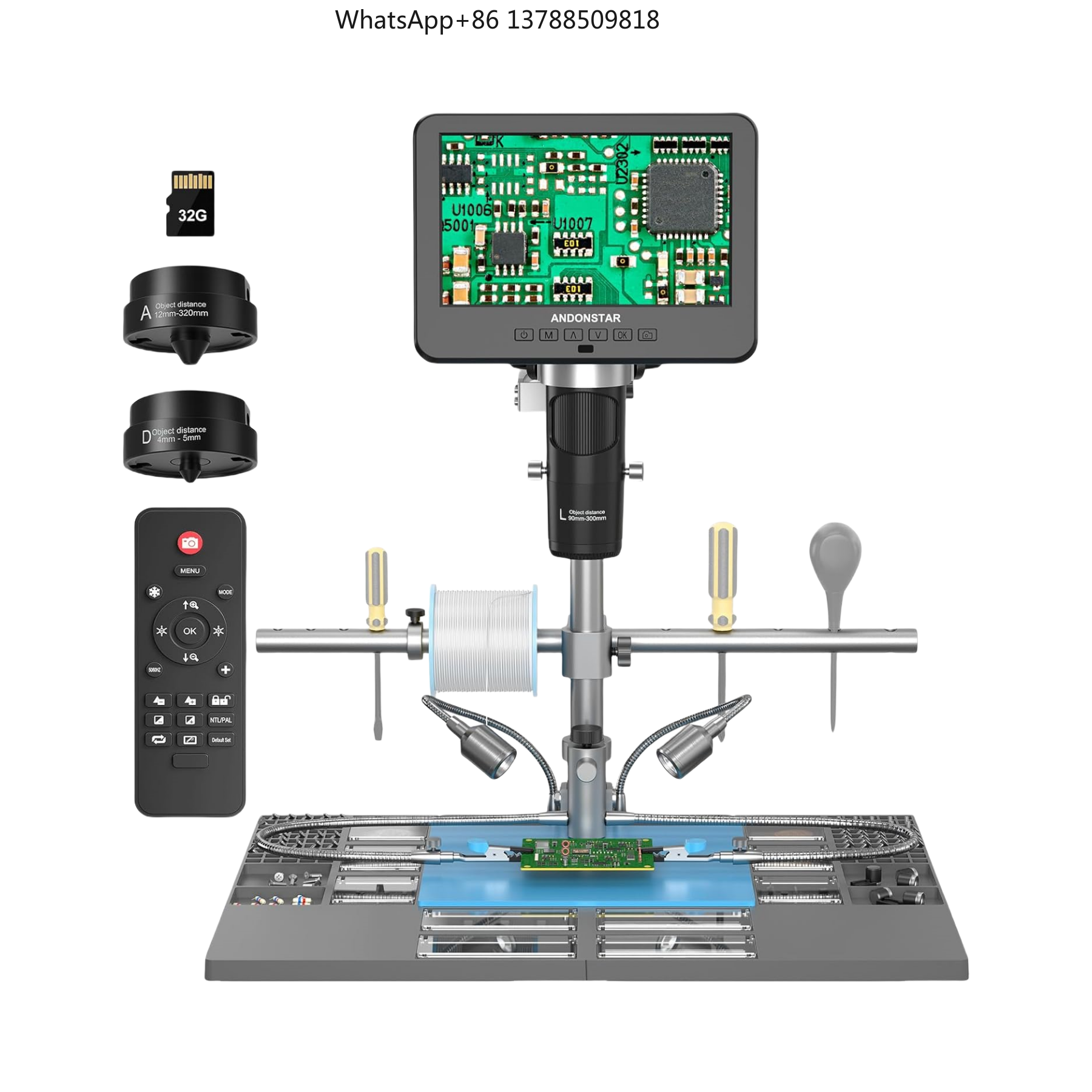 Electronics Repair Plus - Andonstar AD246sm Plus 7'' HD-MI 2000x