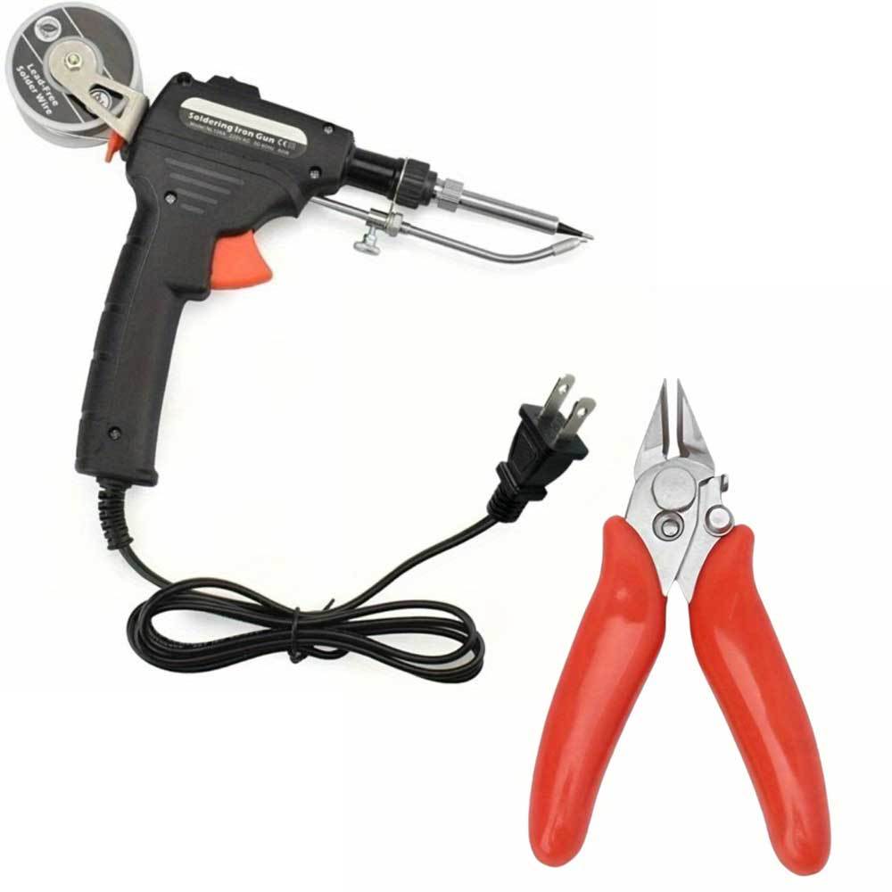 Electronics Repair Plus - Handheld Automatic Feed Soldering Gun, 110V/220V