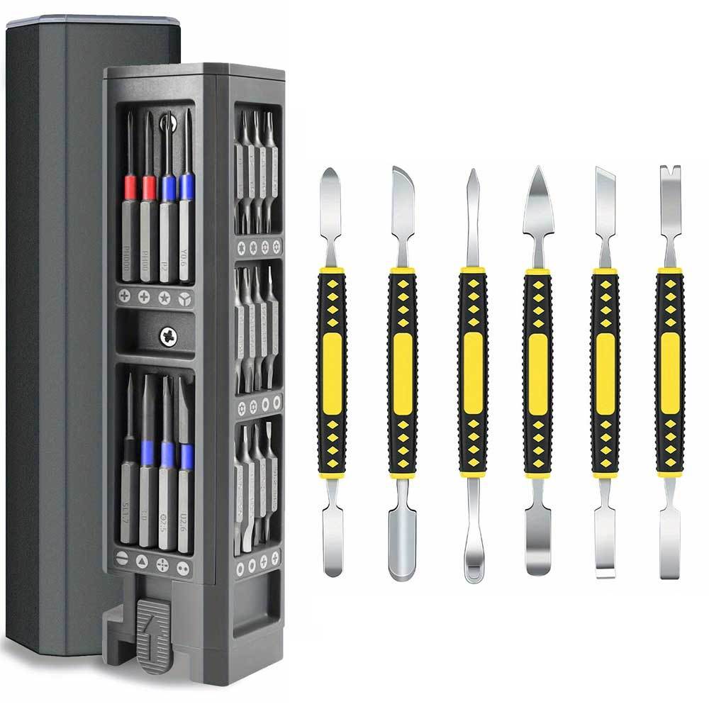 Electronics Repair Plus - Precision Screwdriver Set (30/44/71pcs) with Magnetic