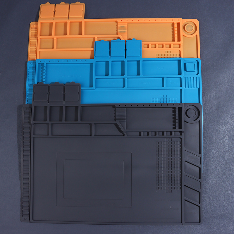 Electronics Repair Desk - 1Pc Silicone Soldering Pad Desk Platform