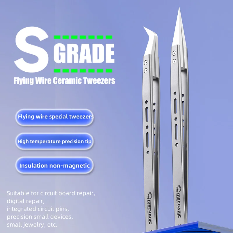 Mechanic S-grade Ceramic Tweez - Electronic Repair Tutorial recensione e prezzo