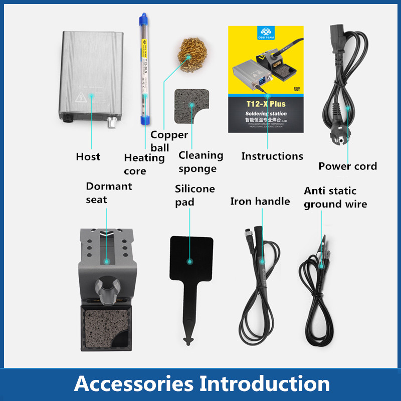 OSS T12-X PLUS Soldering Stati - Electronics Repair Plus recensione e prezzo