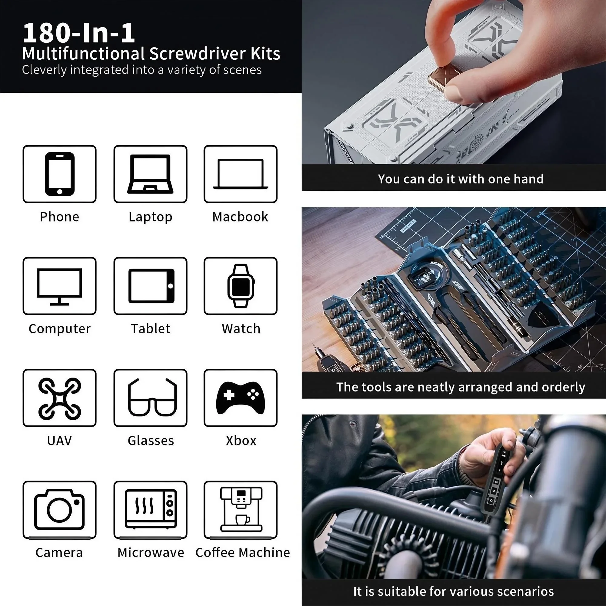 25-in-1 Precision Screwdriver  - Electronics Repair Plus recensione e prezzo