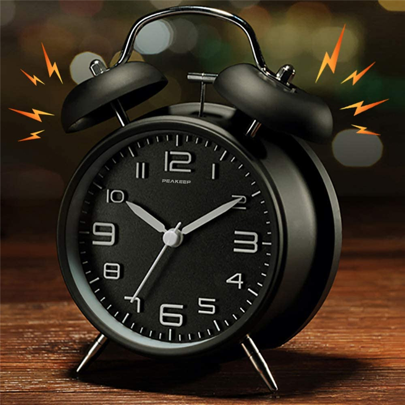 4 Inch Twin Bell Loud Alarm Cl - Electronics Repair Desk recensione e prezzo