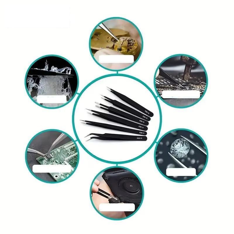 6pcs ESD Anti-Static Stainless - Electronics Repair Tools recensione e prezzo