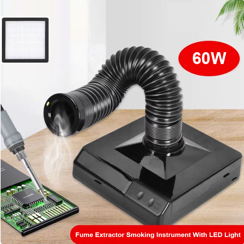 60W Soldering Iron Fume Extrac - Electronic Repair Tutorial recensione e prezzo