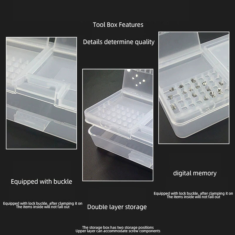 Double-layer Electronic Transp - Electronic Repair Tutorial recensione e prezzo