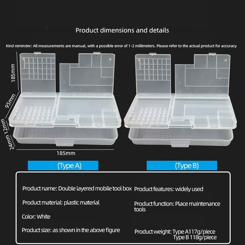 Double-layer Electronic Transp - Electronic Repair Tutorial recensione e prezzo