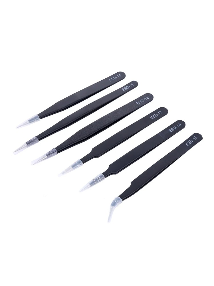 6pcs Precision Tweezers Set ES - Electronics Repair Tools recensione e prezzo