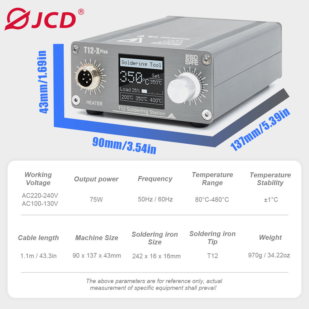 T12-X Plus Soldering Station 7 - Electronics Repair Plus recensione e prezzo