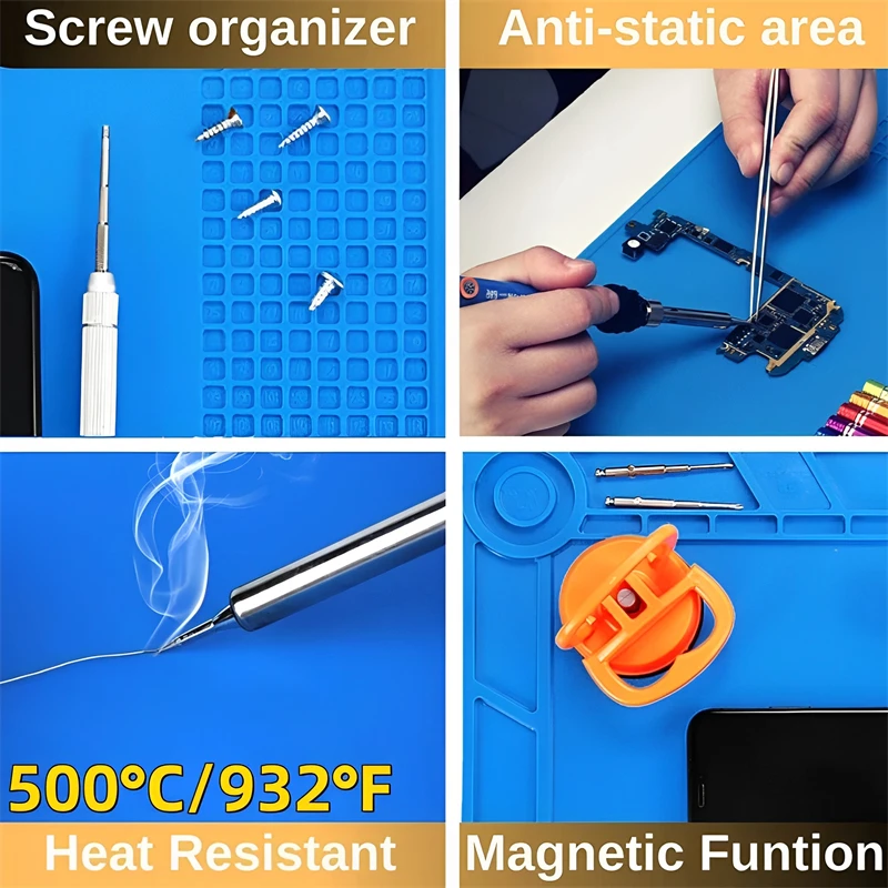 Silicone Soldering Mat ESD Ant - Electronic Repair Tutorial recensione e prezzo