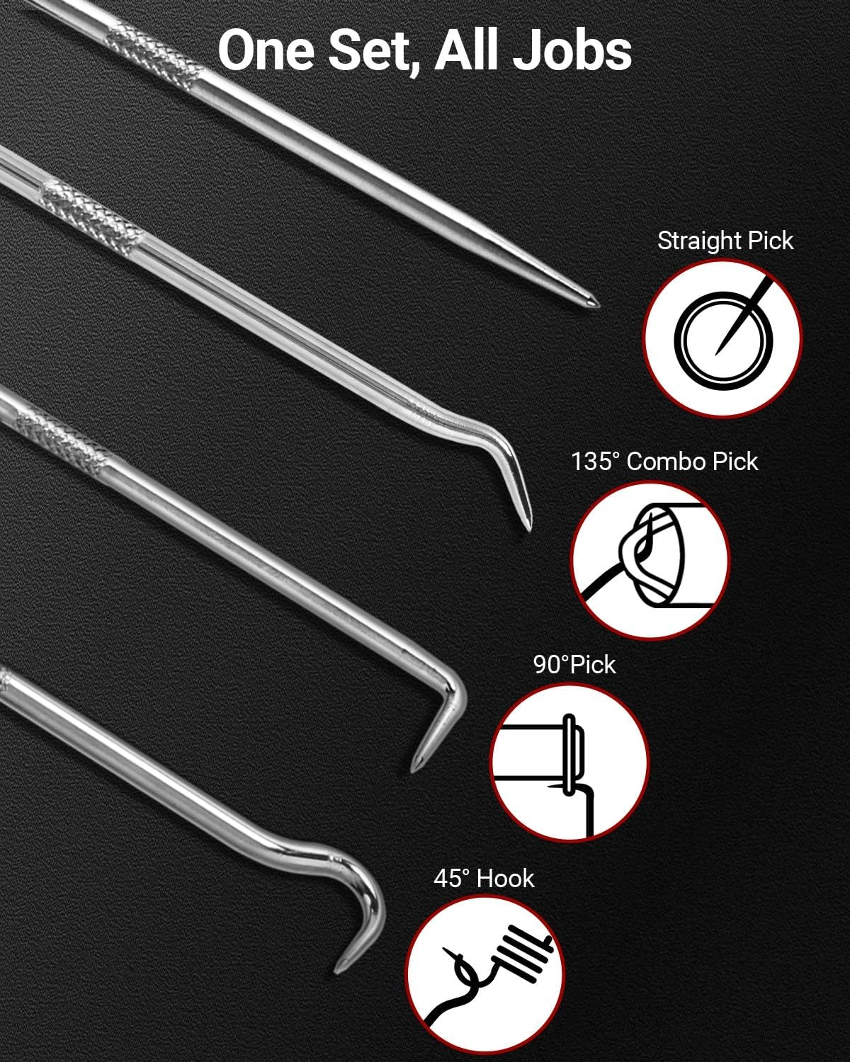 4pcs Hook and Pick Set, Automo - Electronics Repair Tools recensione e prezzo