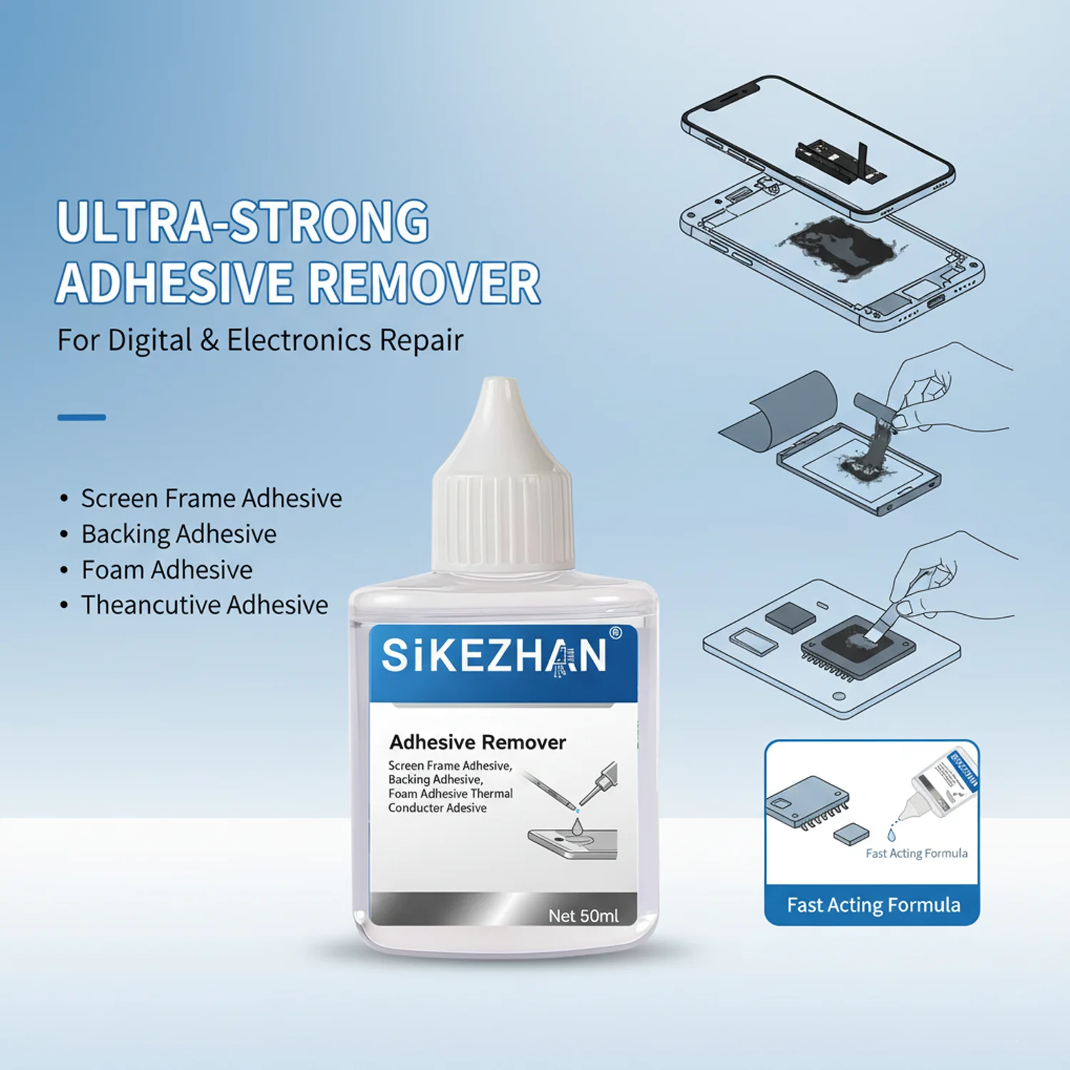 Universal Glue Cleaning Liquid - Electronics Repair Tools recensione e prezzo