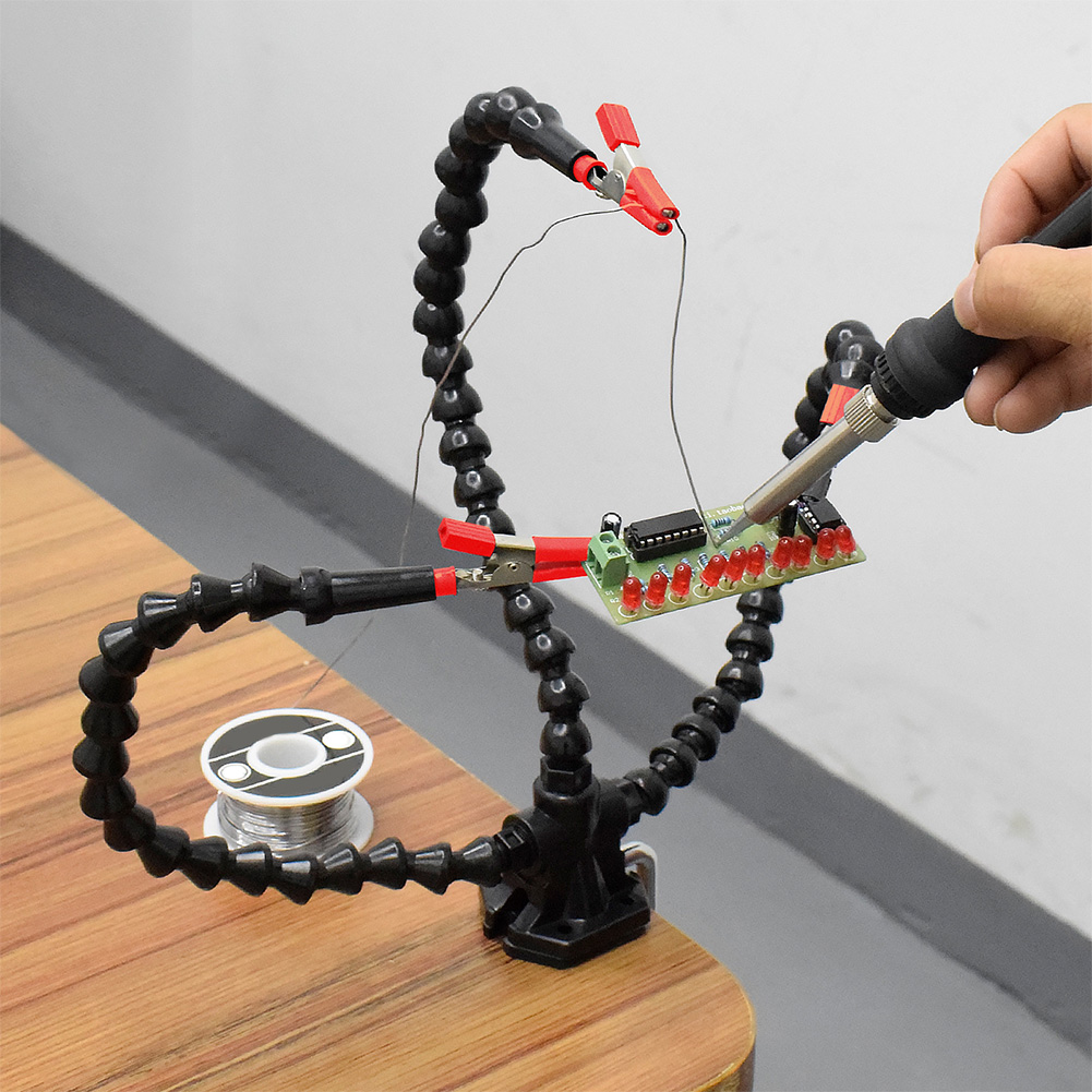 Desk Clamp Soldering Helping H - Electronics Repair Desk recensione e prezzo